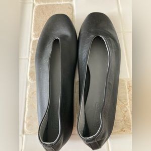 Top shop soft leather ballet shoes.